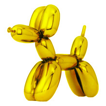 Jeff Koons: Editions: Balloon Dog (17) (Yellow) , (44061)