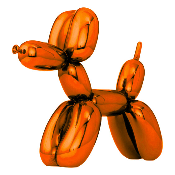 Jeff Koons: Editions: Balloon Dog (17) (Orange) , (44062)