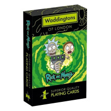 Игральные карты Winning Moves: Waddingtons Number 1: Rick & Morty, (48989)