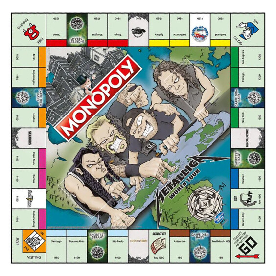 Настольная игра Winning Moves: Monopoly: Metallica, (745735) 4