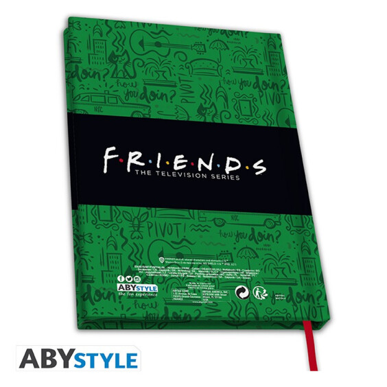 Блокнот ABYstyle: Friends: Central Perk: Logo, (6865) 5
