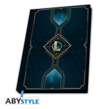 Блокнот ABYstyle: League of Legends: Hextech Logo, (5355)