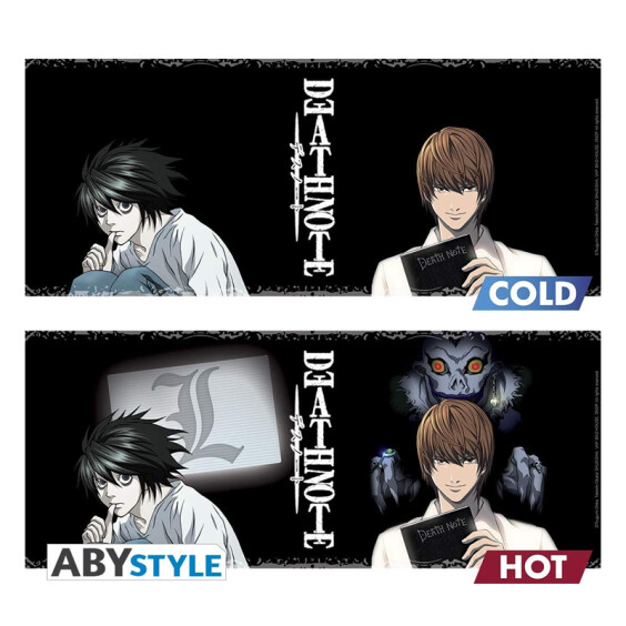 Кружка-хамелеон ABYstyle: Death Note: Kira and L, (7418) 3