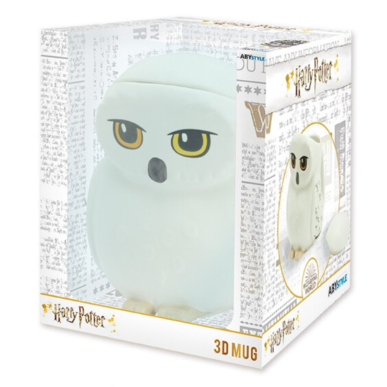3D кружка ABYstyle: Wizarding World: Harry Potter: Hedwig, (2168) 2