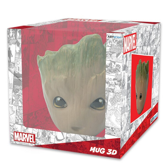 3D кружка ABYstyle: Marvel: The Guardians of the Galaxy: Groot, (90795) 4