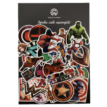 Набір стікерів Marvel & DC: Mix, (8088)