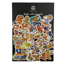Набор стикеров Garfield: Mix, (8097)