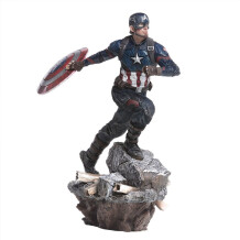 Колекційна фігура Iron Studios: Avengers: Captain America Deluxe, (899622)