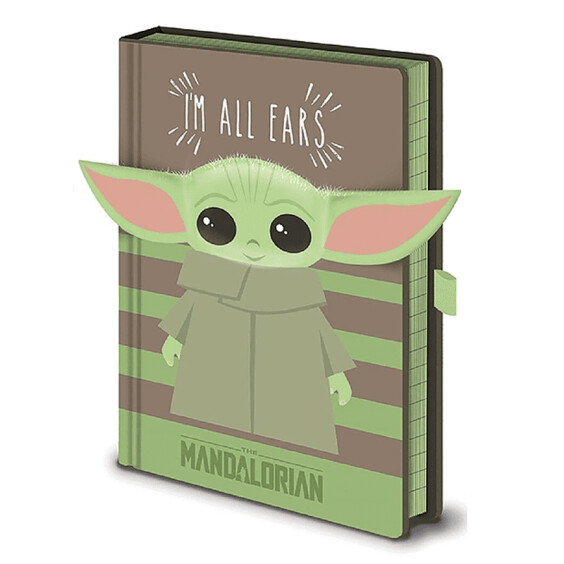 Блокнот Pyramid International: Star Wars: The Mandalorian: The Child: «I'm All Ears Green», (73280) 3