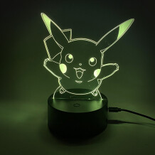 Акриловий світильник Pokemon: Pikachu, (44681)