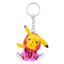 3D брелок Pokemon: Pikachu (Pink Hoodie), (9378)