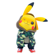 Фигурка Pokemon: Pikachu (Camo Hoodie) (Green), (129429)