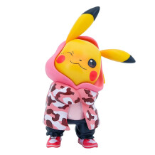 Фігурка Pokemon: Pikachu (Camo Hoodie) (Pink), (129428)