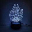 Акриловий світильник Star Wars: Millenium Falcon, (44493)