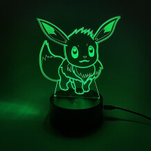 Акриловий світильник Pokemon: Eevee, (44586)