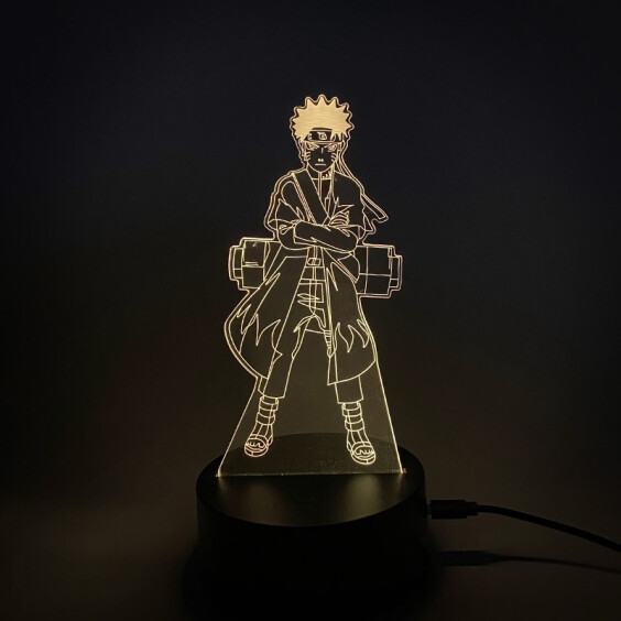 Акриловий світильник Naruto: Naruto (Sage Mode), (44555)