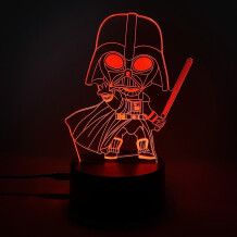 Акриловый светильник Star Wars: Darth Vader (Chibi), (44631)
