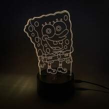 Акриловий світильник SpongeBob SquarePants: SpongeBob, (44440)