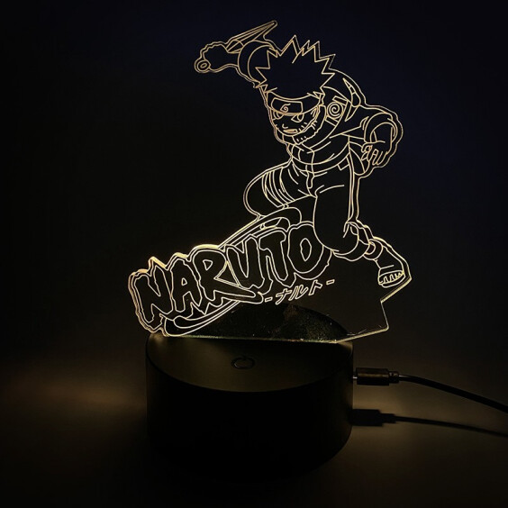 Акриловый светильник Naruto: Naruto, (44597)