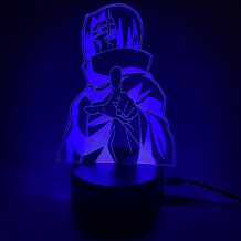 Акриловый светильник Naruto: Itachi Uchiha, (44435)