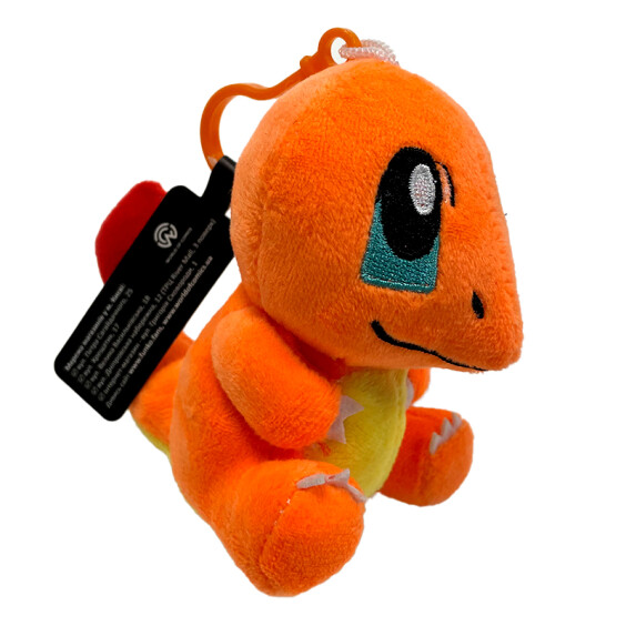 Мягкая игрушка-брелок Pokemon: Charmander, (129424)