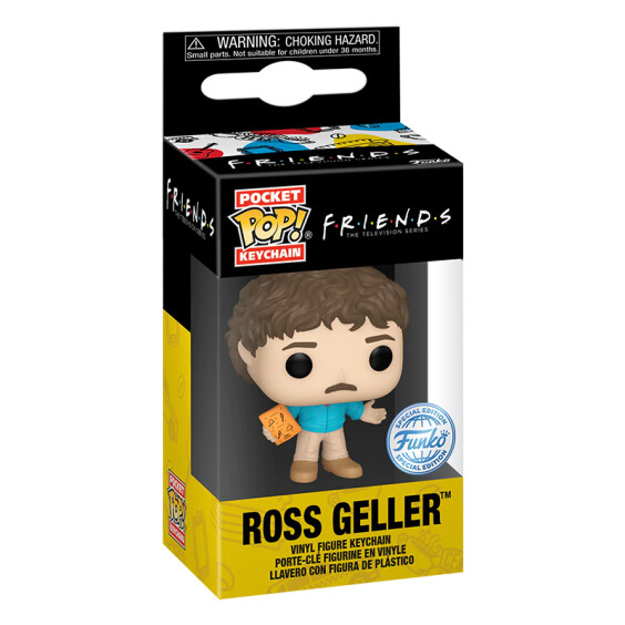 Брелок Funko Pocket POP!: Keychain: Friends: Ross Geller (Special Edition), (59192) 2