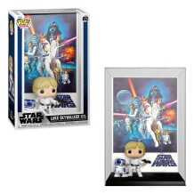 Фігурка Funko POP!: Movie Posters: Star Wars: Luke Skywalker w/ R2-D2, (61502)