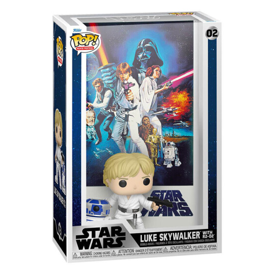 Фигурка Funko POP!: Movie Posters: Star Wars: Luke Skywalker w/ R2-D2, (61502) 3