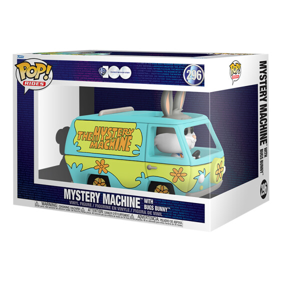 Фігурка Funko POP!: Rides: Scooby Doo! & Looney Tunes: Mystery Machine w/ Bugs Bunny (Warner Bros. 100), (69429) 2