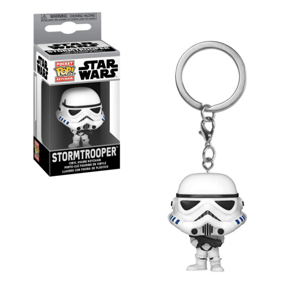 Брелок Funko Pocket POP!: Keychain: Star Wars: Stormtrooper, (53052)