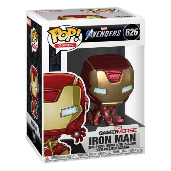 Фігурка Funko POP!: Games: Marvel: Avengers: Gamerverse: Iron Man, (47756) 3