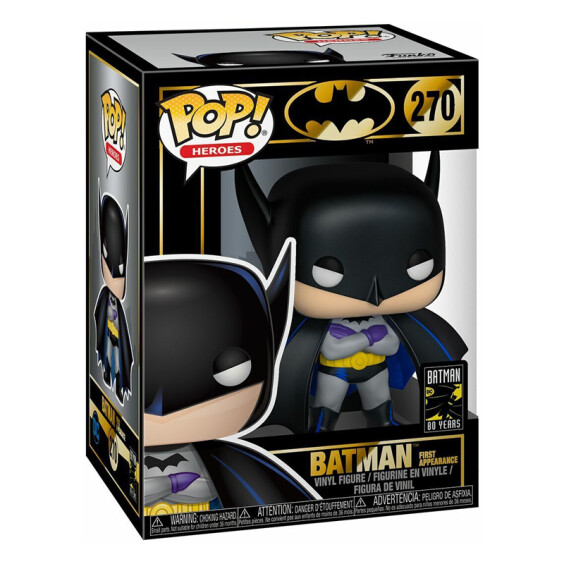 Фігурка Funko POP!: Heroes: DC: Batman: 80 Years: Batman (First Appearance), (37214) 3