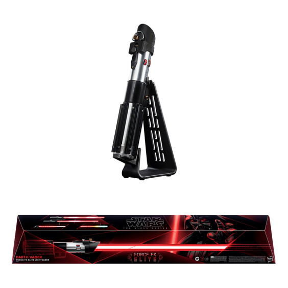 Інтерактивний cвітловий меч Hasbro: Star Wars: The Black Series: Force FX Elite: Darth Vader: Lightsaber (LED & Sound), (965434)