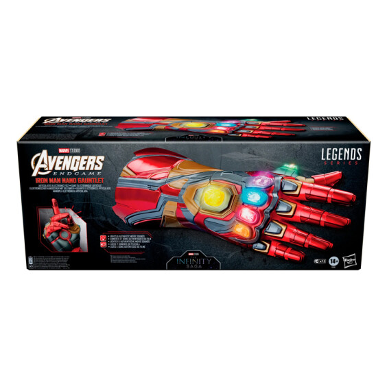 Интерактивная нано-перчатка Hasbro: Marvel: Legends Series: Iron Man: Nano Gauntlet (Right-handed / LED & Sound), (842032) 7