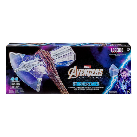Інтерактивна сокира Hasbro: Marvel: Legends Series: Avengers: Endgame: Thor: Stormbreaker Electronic Axe, (73177) 4
