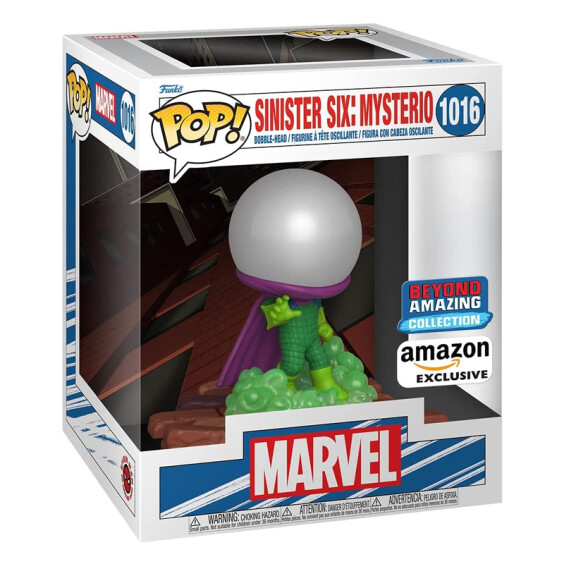 Фигурка Funko POP!: Marvel: Sinister Six: Mysterio (Beyond Amazing Collection / Amazon Exclusive), (60905) 3