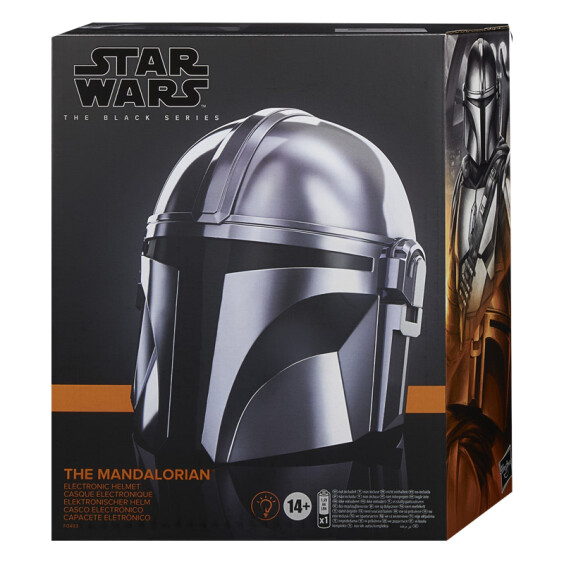 Интерактивный шлем Hasbro: Star Wars: The Black Series: The Mandalorian: Premium Electronic Helmet, (80093) 3