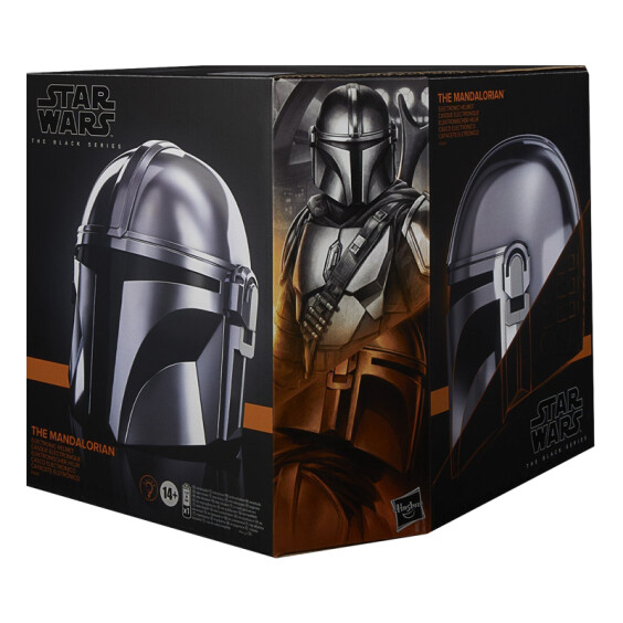 Интерактивный шлем Hasbro: Star Wars: The Black Series: The Mandalorian: Premium Electronic Helmet, (80093) 4