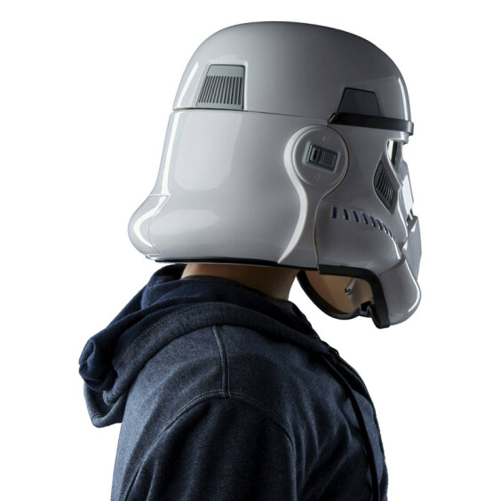 Интерактивный шлем Hasbro: Star Wars: The Black Series: Rogue One Imperial Stormtrooper: Electronic Helmet, (20189) 2