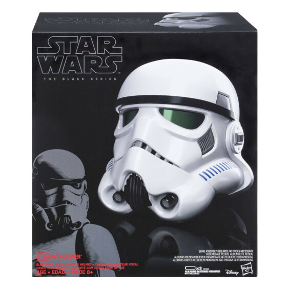 Интерактивный шлем Hasbro: Star Wars: The Black Series: Rogue One Imperial Stormtrooper: Electronic Helmet, (20189) 5