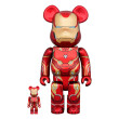 *Original* Be@rbrick: Marvel: Iron Man (Mark 50) (Set) (100% & 400%), (603124)