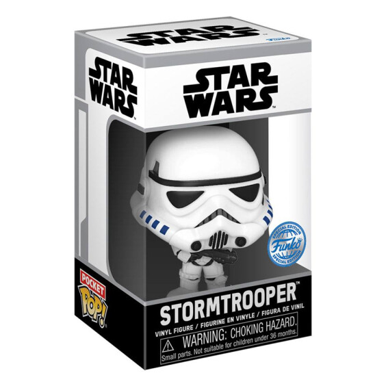 Комплект Funko Pocket POP!: Tees: Star Wars: Stormtrooper (M), (63522) 5