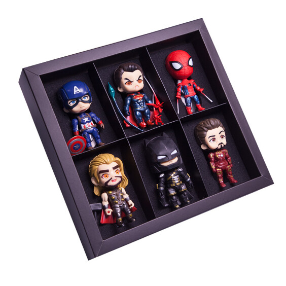 Коробка набор Marvel & DC (6 фигурок), (50001) 5
