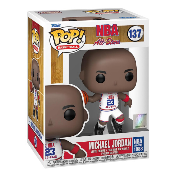 Фигурка Funko POP!: Basketball: NBA: All Stars: Michael Jordan (1988), (59374) 3
