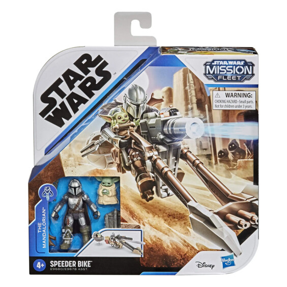 Комплект Hasbro: Star Wars: Mission Fleet: The Mandalorian's Speeder Bike, (749997) 4