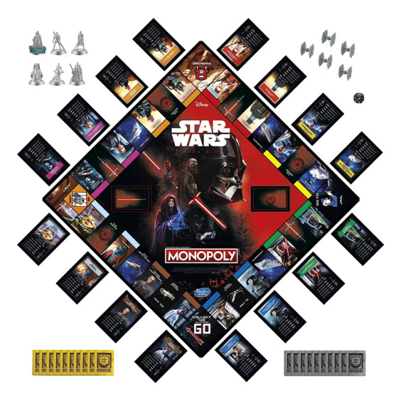 Настольная игра Hasbro: Monopoly: Star Wars: The Dark Side, (174200) 2