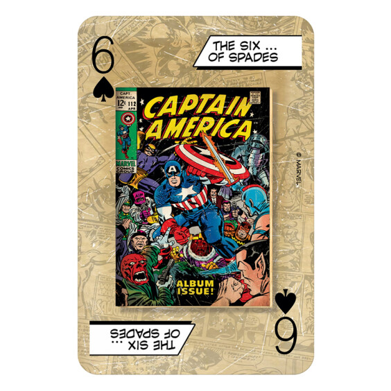 Игральные карты Winning Moves: Waddingtons Number 1: Marvel Comics (Retro), 722453 4