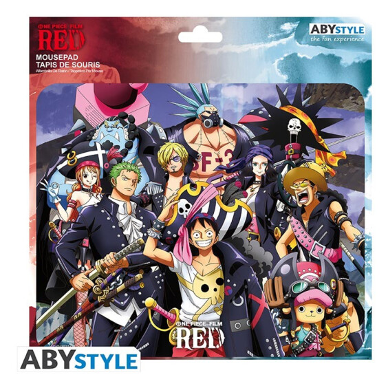 Коврик для мыши ABYstyle: One Piece: Red: Straw Hat Crew, (99888) 2