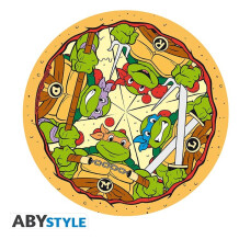 Килимок для миші ABYstyle: Teenage Mutant Ninja Turtles: Pizza, (87595)