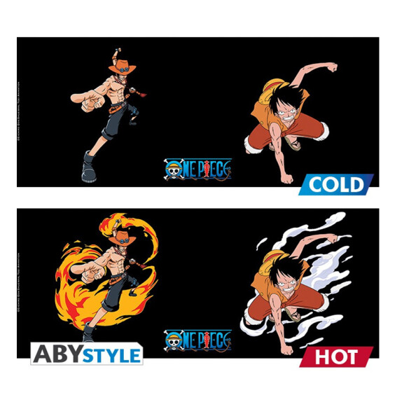 Кухоль-хамелеон ABYstyle: One Piece: Luffy & Ace, (261063) 3